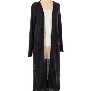 Entro Long Black Cardigan - Size Small